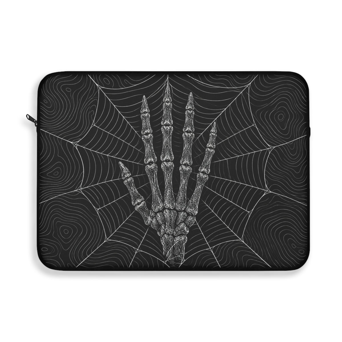 Spider Web Laptop Sleeve — Edición Limitada Halloween | DeskGridLab
