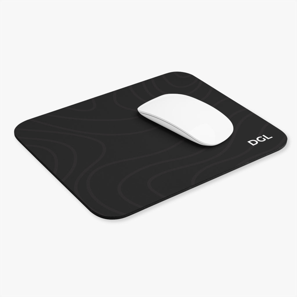 Black Wave Mouse Pad – Extended Non-Slip Desk Pad