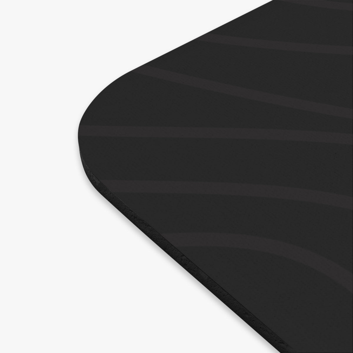 Black Wave Mouse Pad – Extended Non-Slip Desk Pad