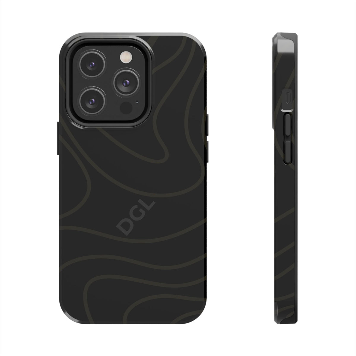 Topographic Phone Case – DeskGridLab Protective Case