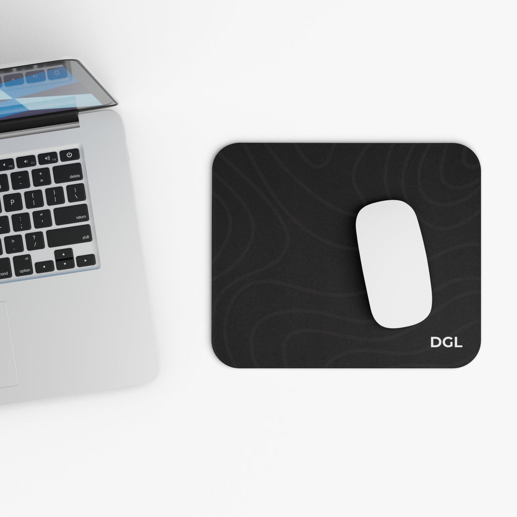 Black Wave Mouse Pad – Extended Non-Slip Desk Pad
