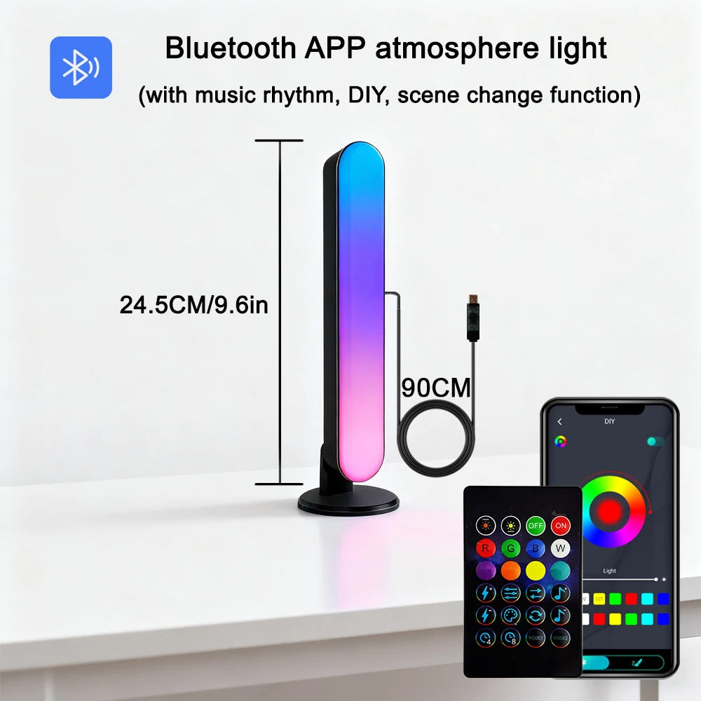 RGB Desk Light Bar – Ambient LED Monitor Light