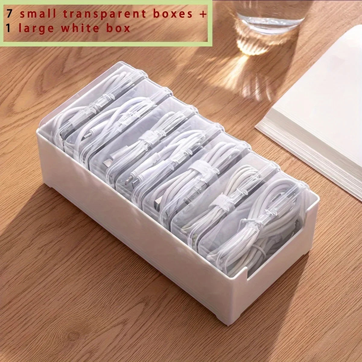 Cable Management Box – Desk Organizer