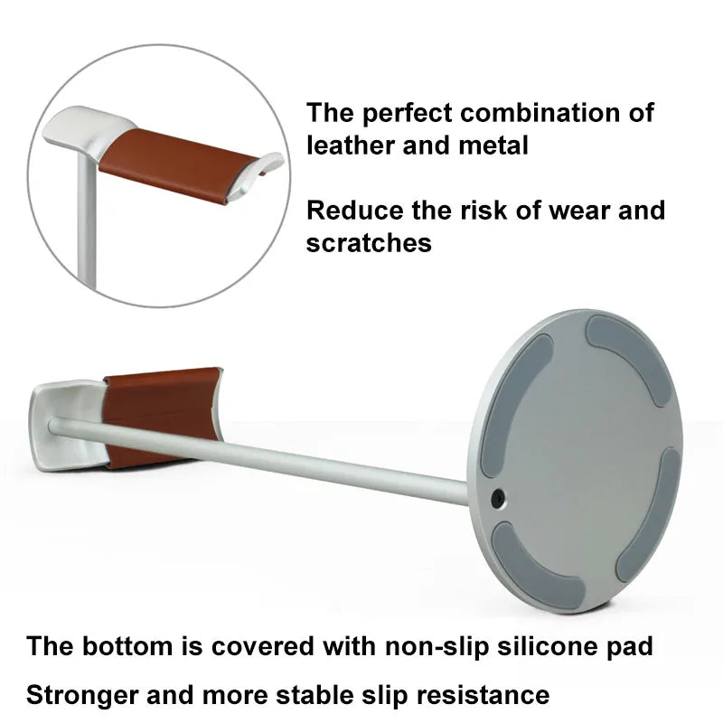 DGL Curved Aluminum Headphone Stand