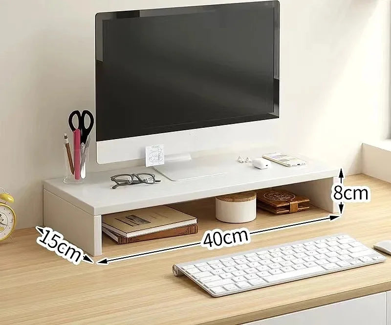 Desk Monitor Riser Organizer