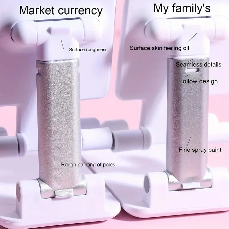 Adjustable Phone & Tablet Stand – Universal Desk Holder