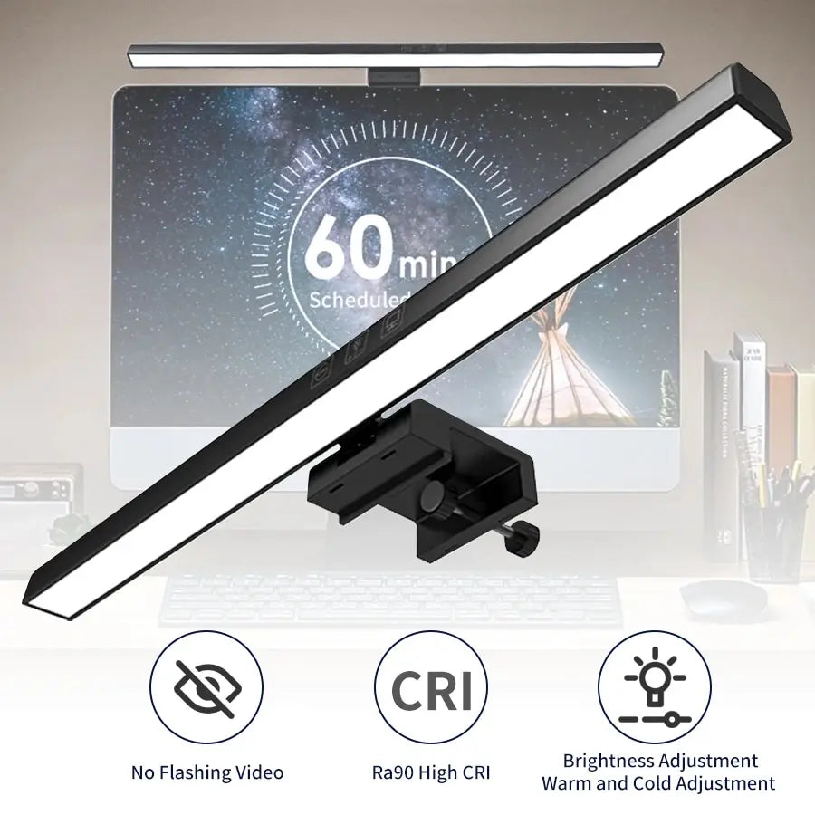 Barra de Luz LED para Monitor – Lámpara de Escritorio con USB Regulable