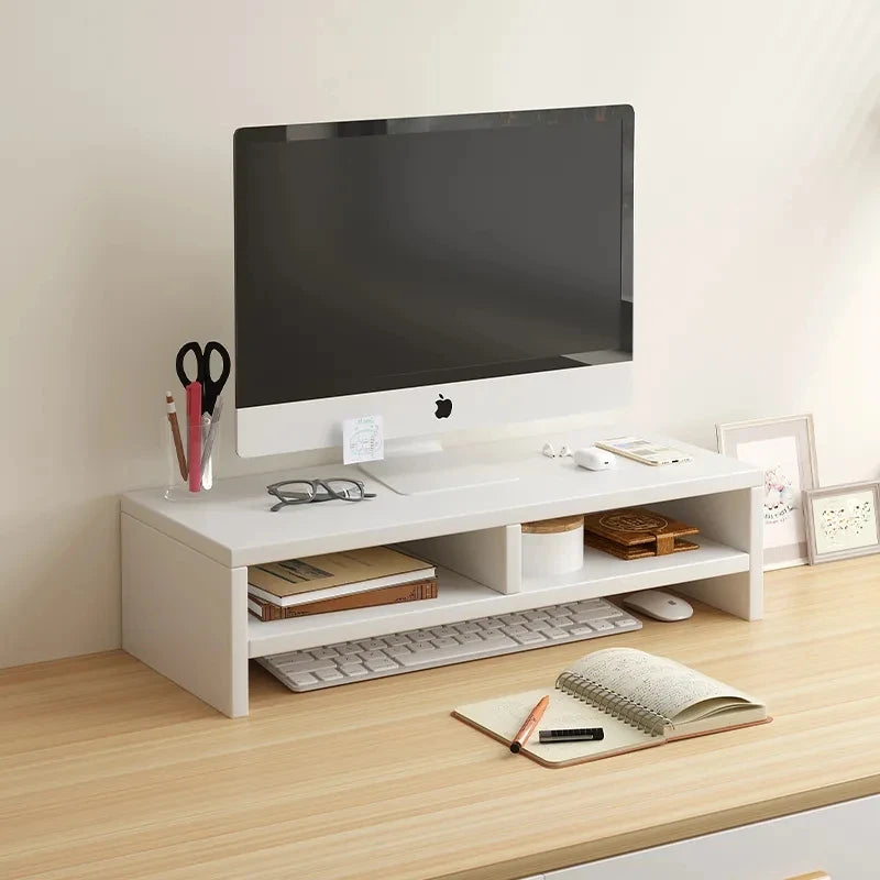 Desk Monitor Riser Organizer