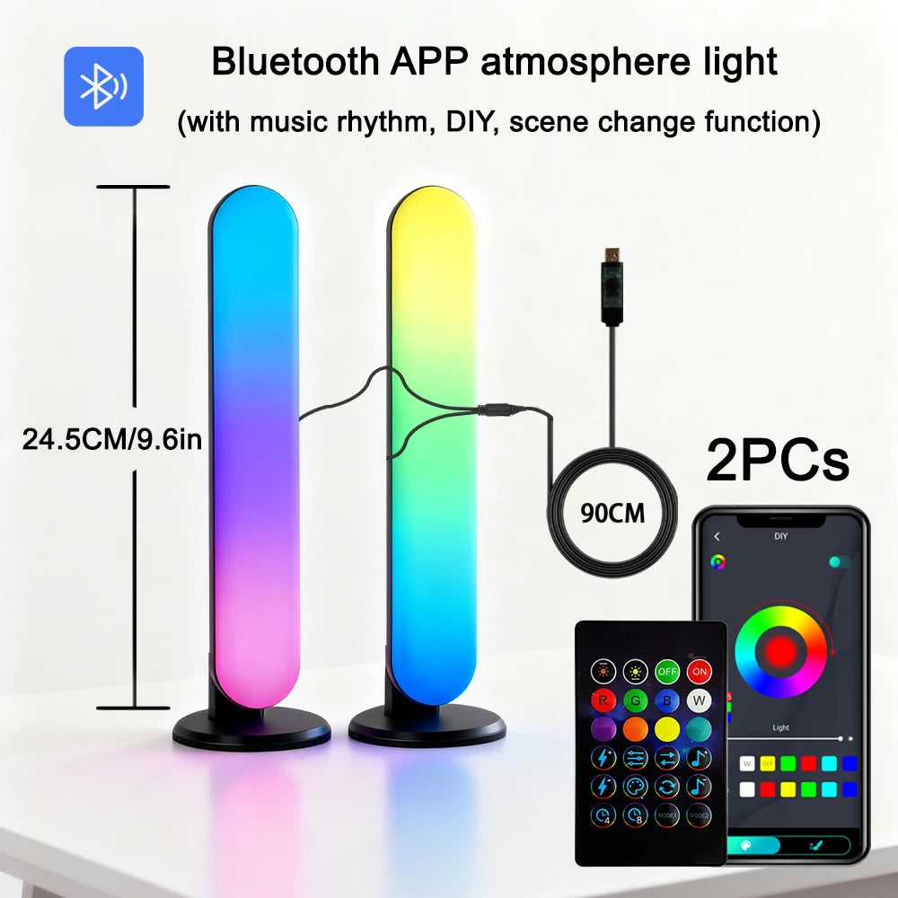RGB Desk Light Bar – Ambient LED Monitor Light