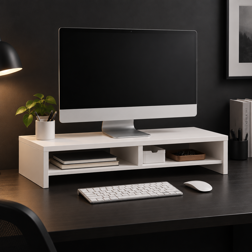 Desk Monitor Riser – un nivel – DeskGridLab