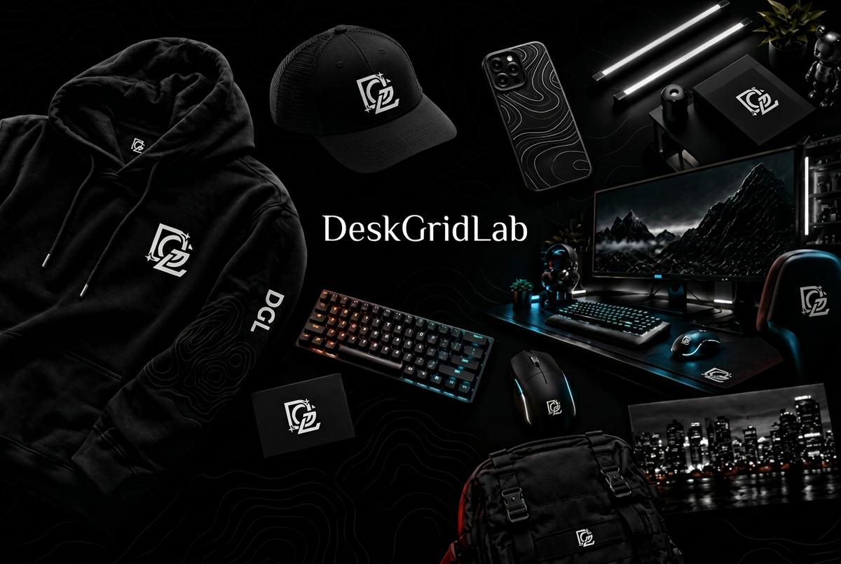 DeskGridLab Hero Sin Logo en Case